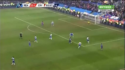 Fraizer Campbell Goal HD - Reading 0-2 Crystal Palace (FA Cup) 11.03.2016 HD