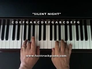Silent Night Piano lesson for beginners