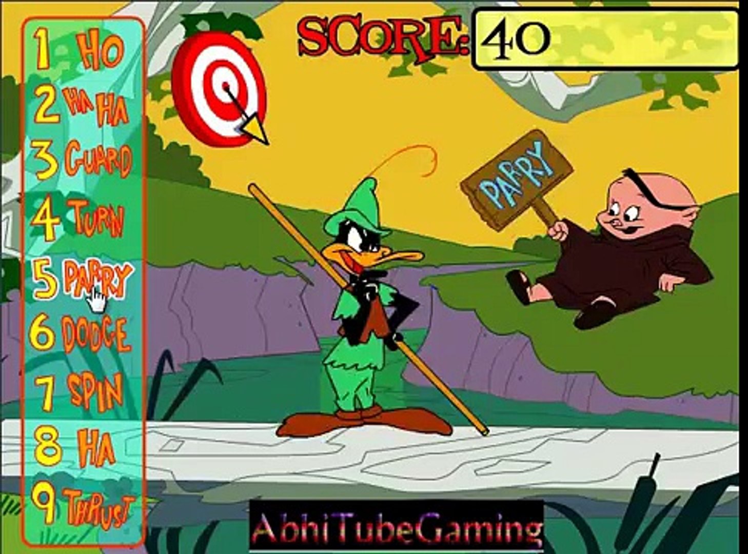 Daffy Ducks Robin Hood Challenge - Daffy Duck Challenging Games For Kids -  Vidéo Dailymotion