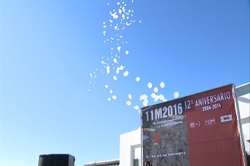 Conmemoran el 12º aniversario del 11M