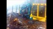 Forwarder HSM 208F stuck in deep mud, saving with T 40AM, Valmet 840 and Mtz tractor