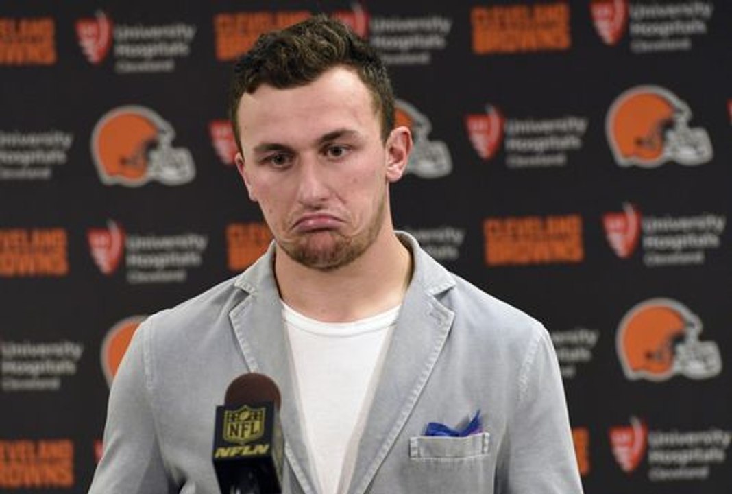 Johnny Manziel waived by Browns