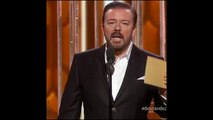 Ricky Gervais’ Ben Affleck Joke While Introducing Matt Damon At The Golden Globes