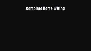 [PDF] Complete Home Wiring [Download] Full Ebook