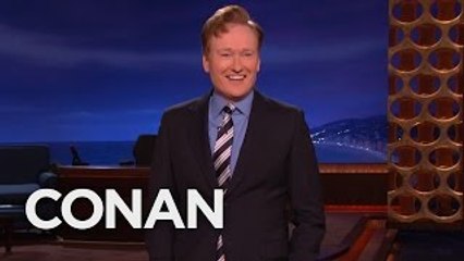 CONAN Monologue 02/01/16 - CONAN on TBS