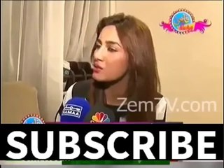 Main maza dene nahi ja rahi Pakistani Actress Talk Before Go