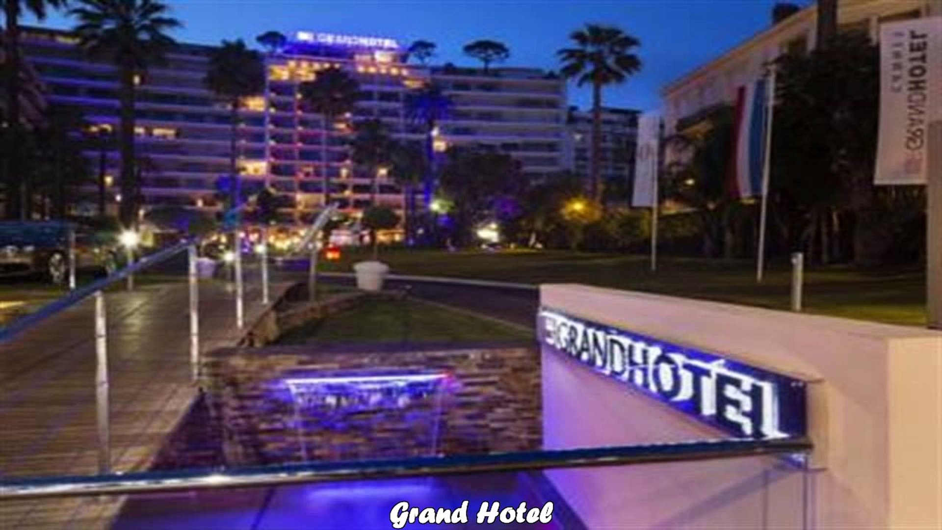 ⁣Hotels in Cannes Grand Hotel France