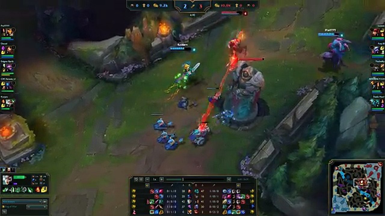 SKT T1 Faker - Arcade Riven vs Gangplank - EUW LOL Challenger