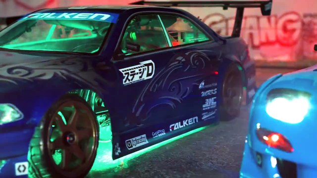 Falken Tire- Ultimate Dark Night RC Drifting