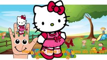 Hello Kitty Finger Family Nursery Rhymes Songs for Kids