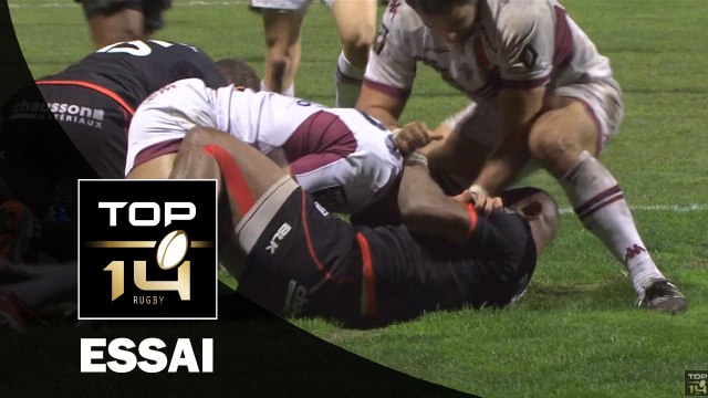 TOP 14 – Toulouse - Bordeaux-Bègles : 13 - 13 – Essai Metuisela TALEBULA (BOR) – J18 – saison 2015-2016