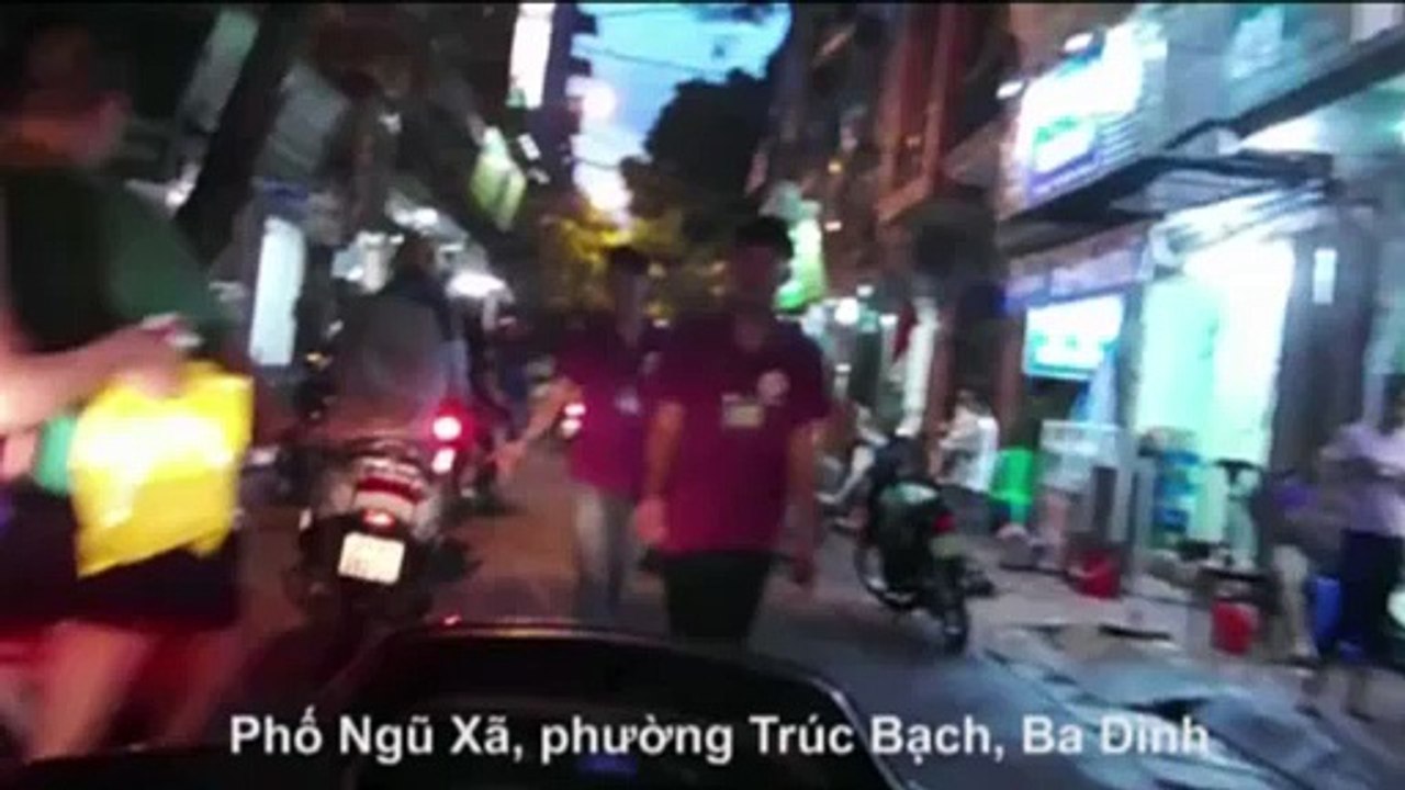 Clip Trai vẫy đại náo khắp Thủ đô