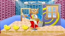 Los Pollitos dicen Pío Pío Pío - Canciones infantiles en español - Baby Games