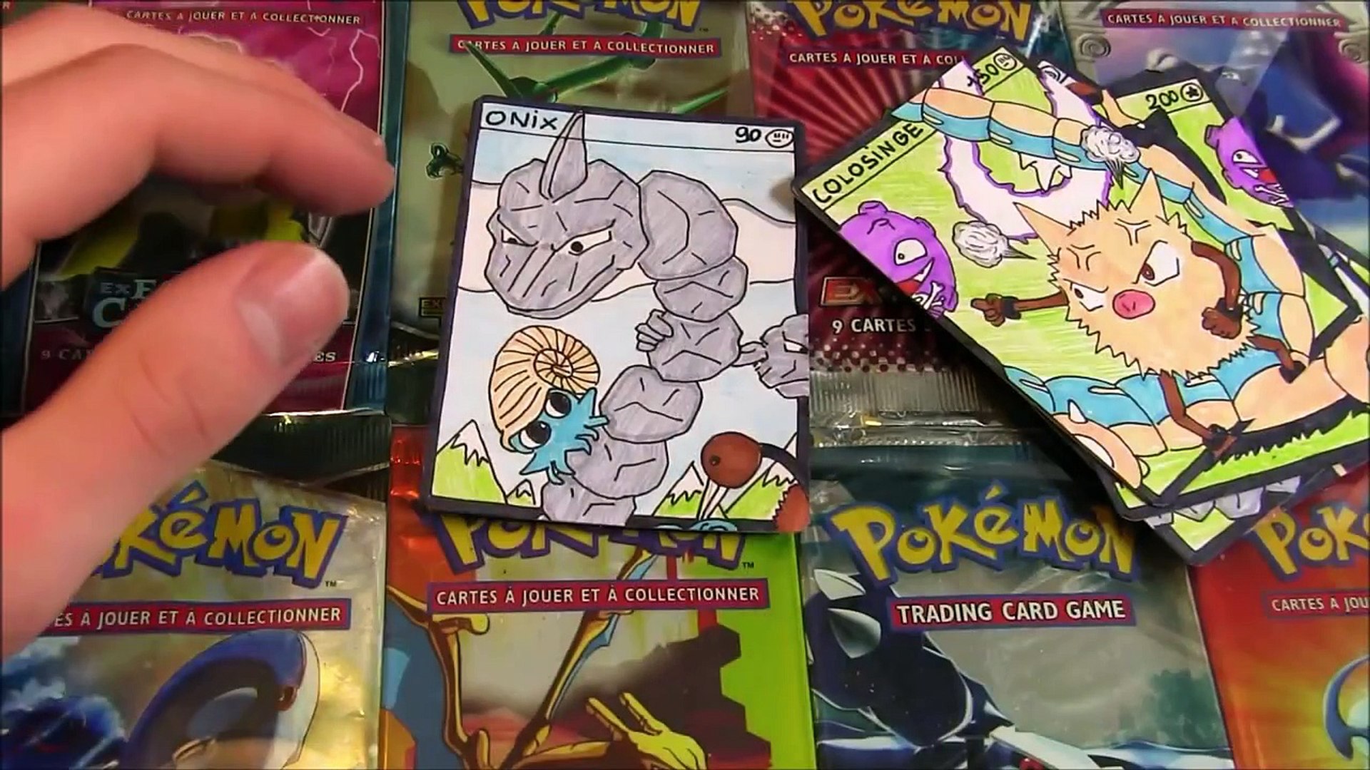 Comment Dessiner Une Carte Pokémon UN TABLEAU FAIT EN CARTE POKEMON ! Carte Pokémon Faite Main #7 - video  Dailymotion