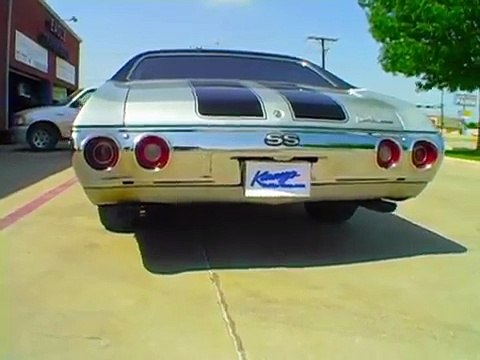 1971 Chevelle SS 454 with Flowmaster Super 44 Custom Duals by Kinneys
