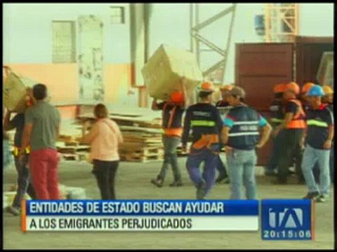 Estado busca ayudar a emigrantes perjudicados