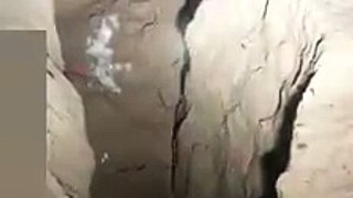 In Quetta Land is slided after raining -watch video