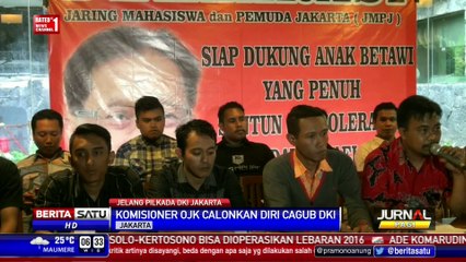 Pemuda dan Mahasiswa Dukung Komisioner OJK Ikut Pilkada DKI