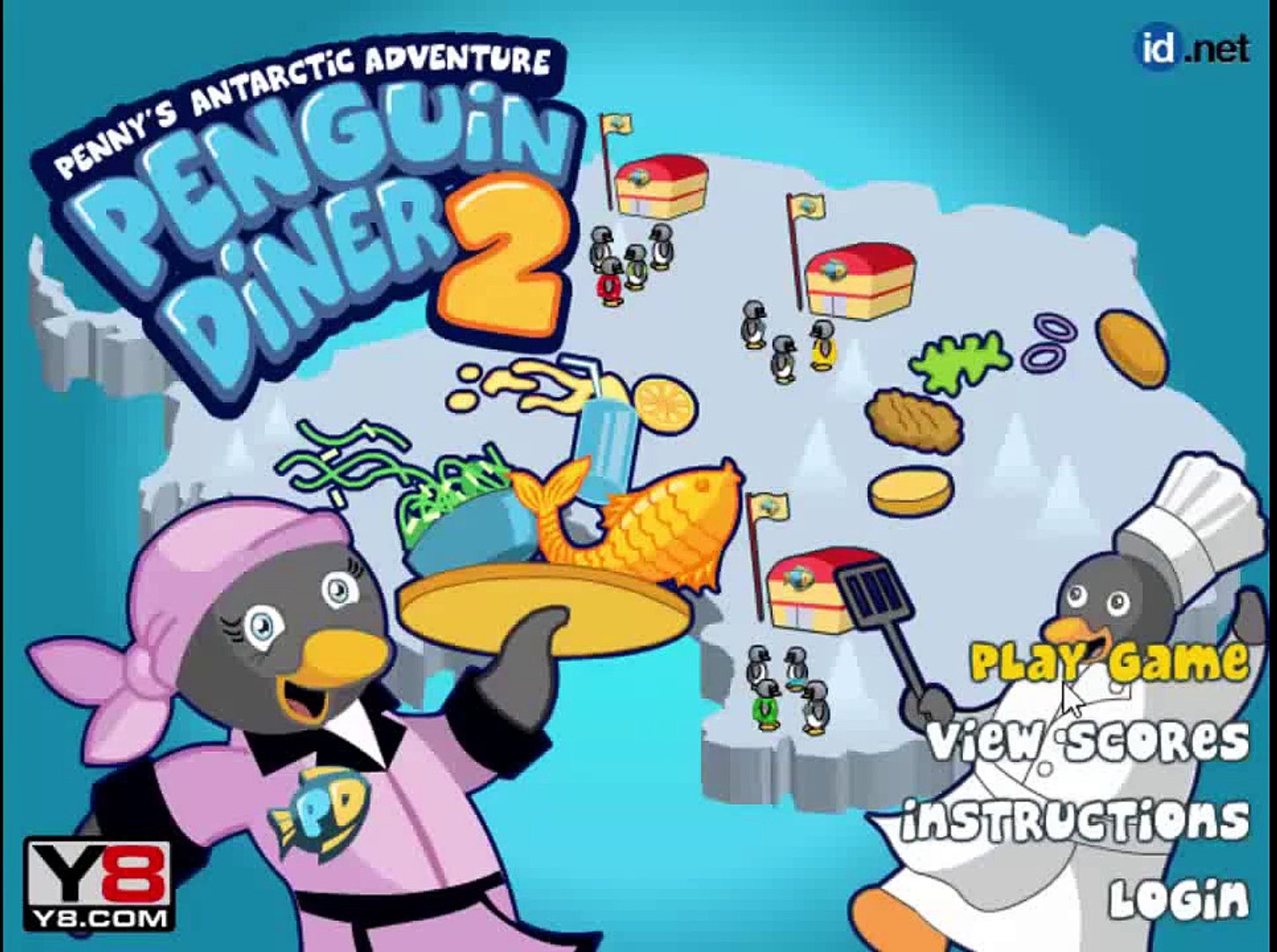 Penguin diner 2 - most popular - online games on y8 - kids games -  Dailymotion Video