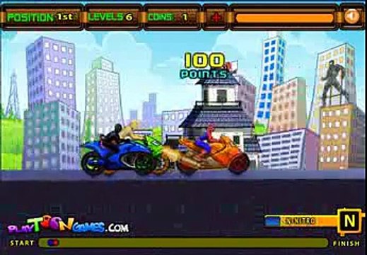 Çocuklar için Yaz Tatili Oyunları Spiderman Spidy Racer Level 6