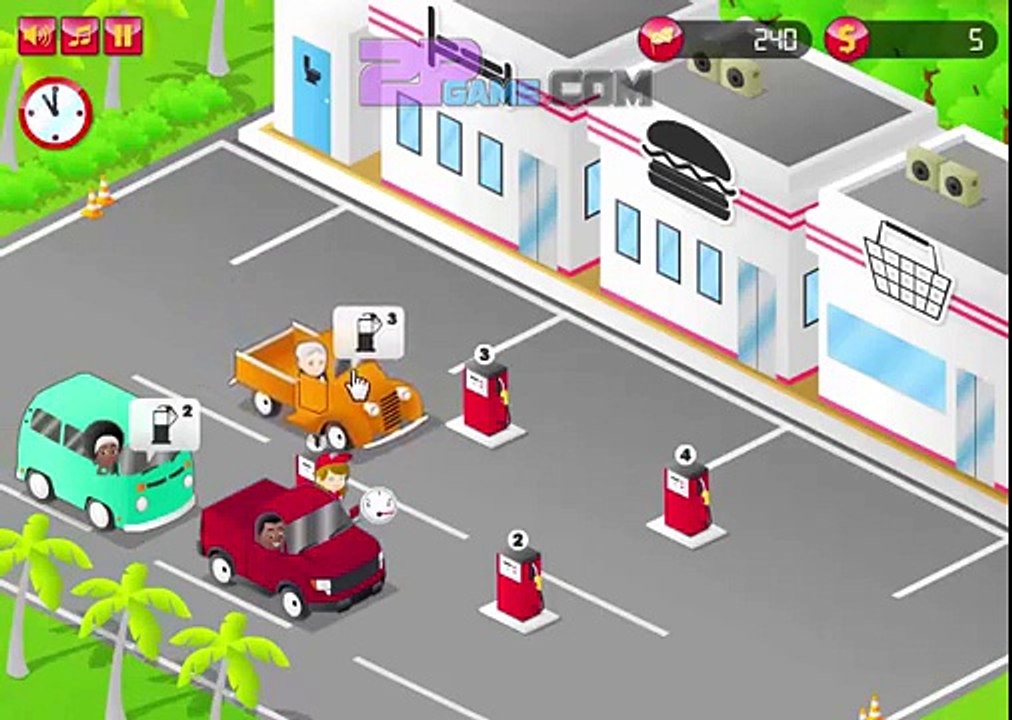 Frenzy Gas Station Level 1-9 Walkthrough