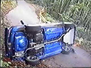 rally incidenti crash inediti