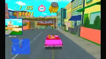 The Simpsons Road Rage Game Cube part 1