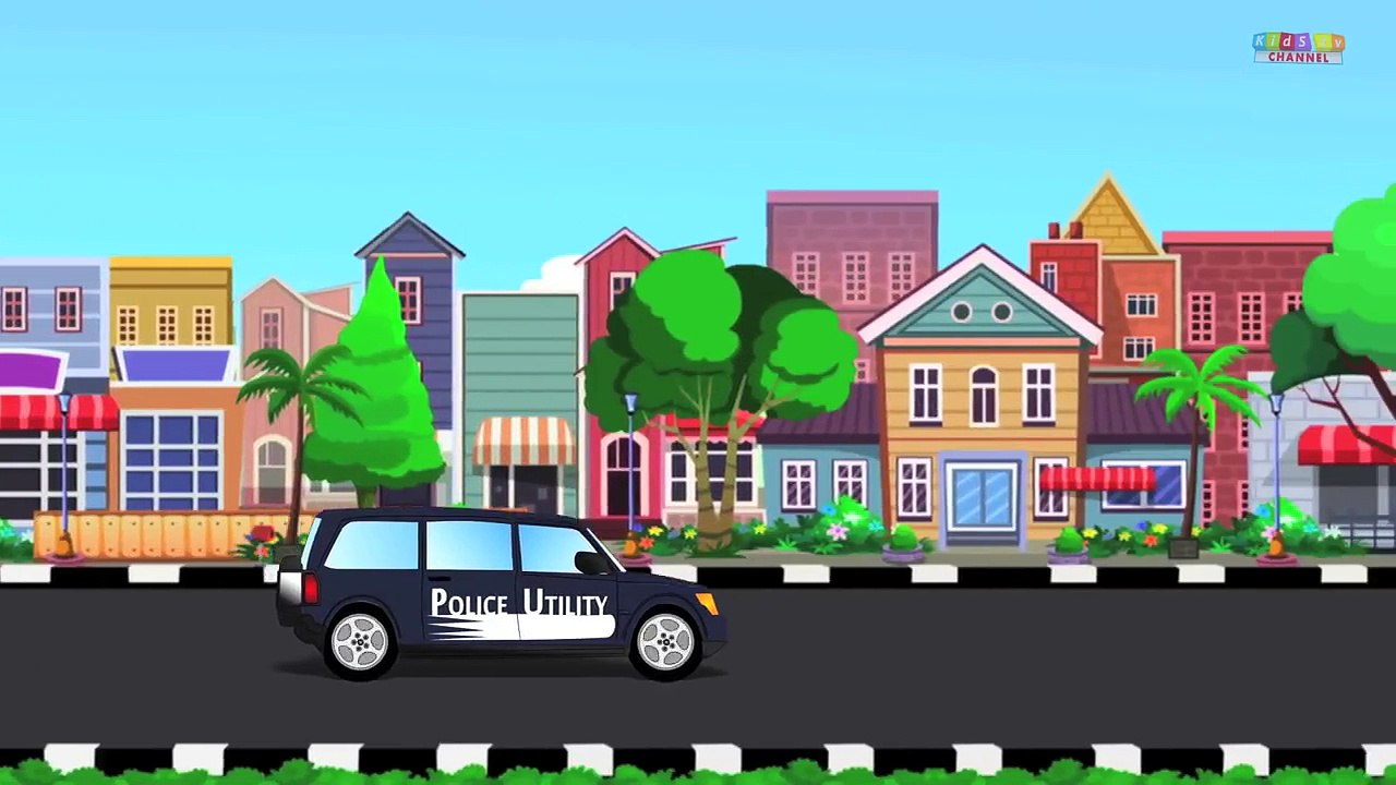 Emergency Vehicles Finger Family | Kids Nursery Rhymes