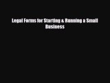 Read ‪Legal Forms for Starting & Running a Small Business Ebook Free