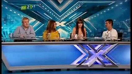 WOMAN ATTACKS JUDGES ON THE X FACTOR