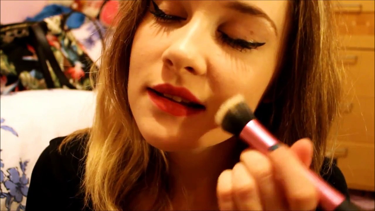 ASMR FACE BRUSHING on you and me!♡♥