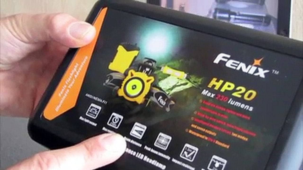 Fenix Kopflampe HP20 XP G R5 220 Lumen