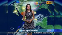 Susana Almeida Pronostico del Tiempo 1 de Marzo de 2016 2