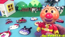 アンパンマン おもちゃアニメ 色々なキャラクターを釣るよ❤釣り Toy Kids トイキッズ animation anpanman