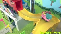 アンパンマン おもちゃアニメ 列車でGO!❤風船 Toy Kids トイキッズ animation anpanman