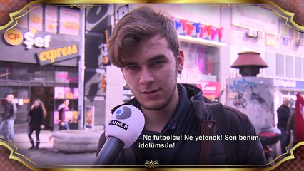 Beyaz Show  Eto'o'ya Özel Fransızca Sokak Röportajı (11.03.2016)