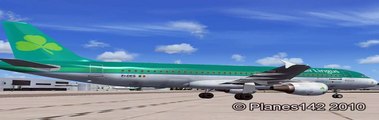 FSX Aer Lingus A320 Departure from Gatwick