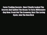 Download ‪Forex Trading Secrets : How I Finally Leaked The Secrets And Spilled The Beans To