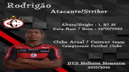 Rodrigão Atacante Campinense 2016