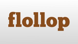 flollop meaning and pronunciation