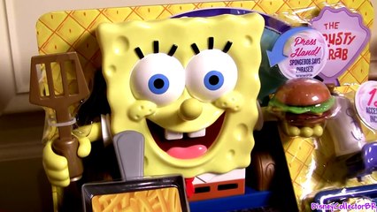 Play Doh Spongebob Talking Krabby Patty Maker by Nickelodeon Disneycollector Toy Review