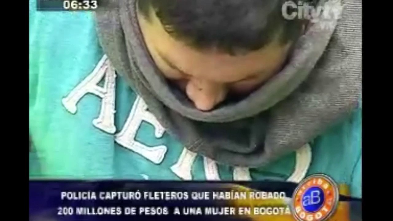 Arriba Bogotá: Policía capturó fleteros que habían robado 200 millones de pesos