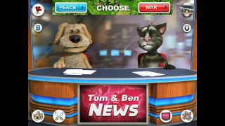 Talking News! Talking Tom & Ben News are! Tom attack!