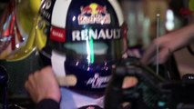 David Coulthard drives Red Bull through Lincoln Tunnel