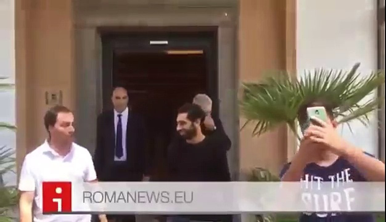 Salah fine visite mediche a Villa Stuart
