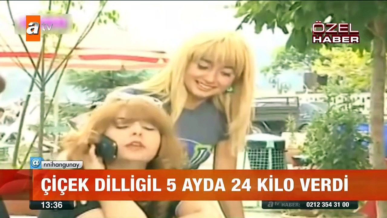 Çiçek Dilligil 5 ayda 24 kilo verdi - atv Gün Ortası