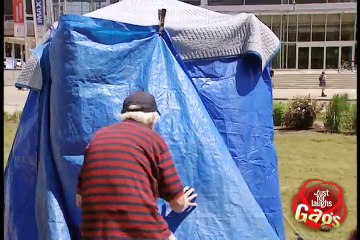 Relax Daily_Epic Old Man - Runaway Disabled Man Gag