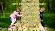 Kenge per femije HAPA DOLLAPA me tekst ne shqip.