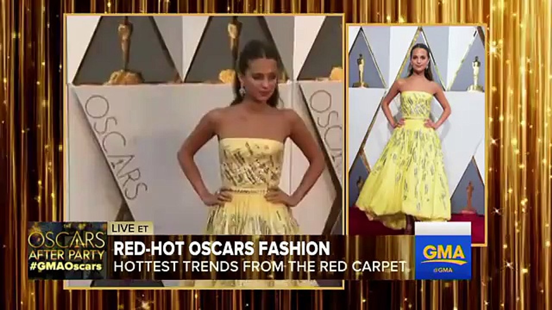 ⁣Oscars Red Carpet 2016 | FULL Red Carpet Report on ABC