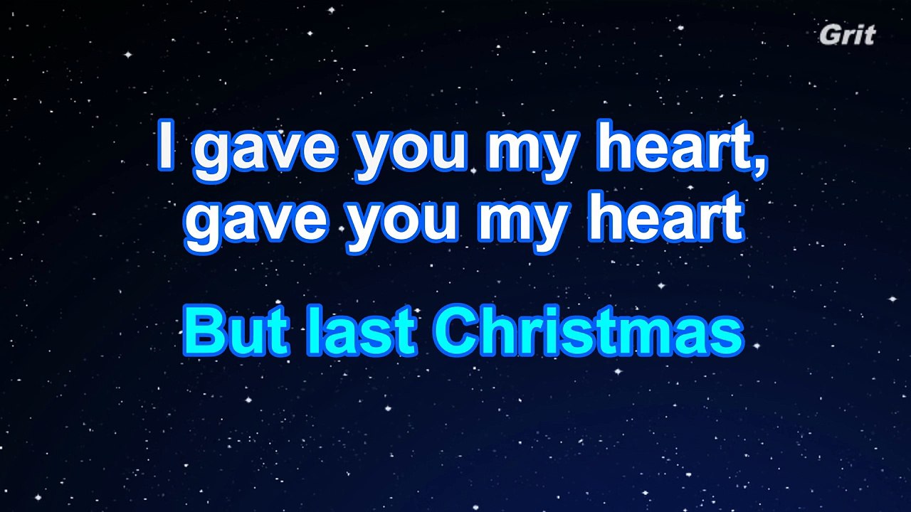 Last Christmas Ariana Grande Karaoke【Guide Melody】